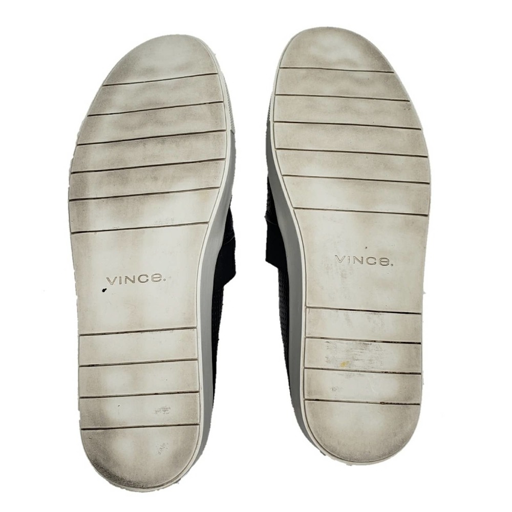 VINCE Perforated Leather Blair Sneakers - Picture 4 of 7